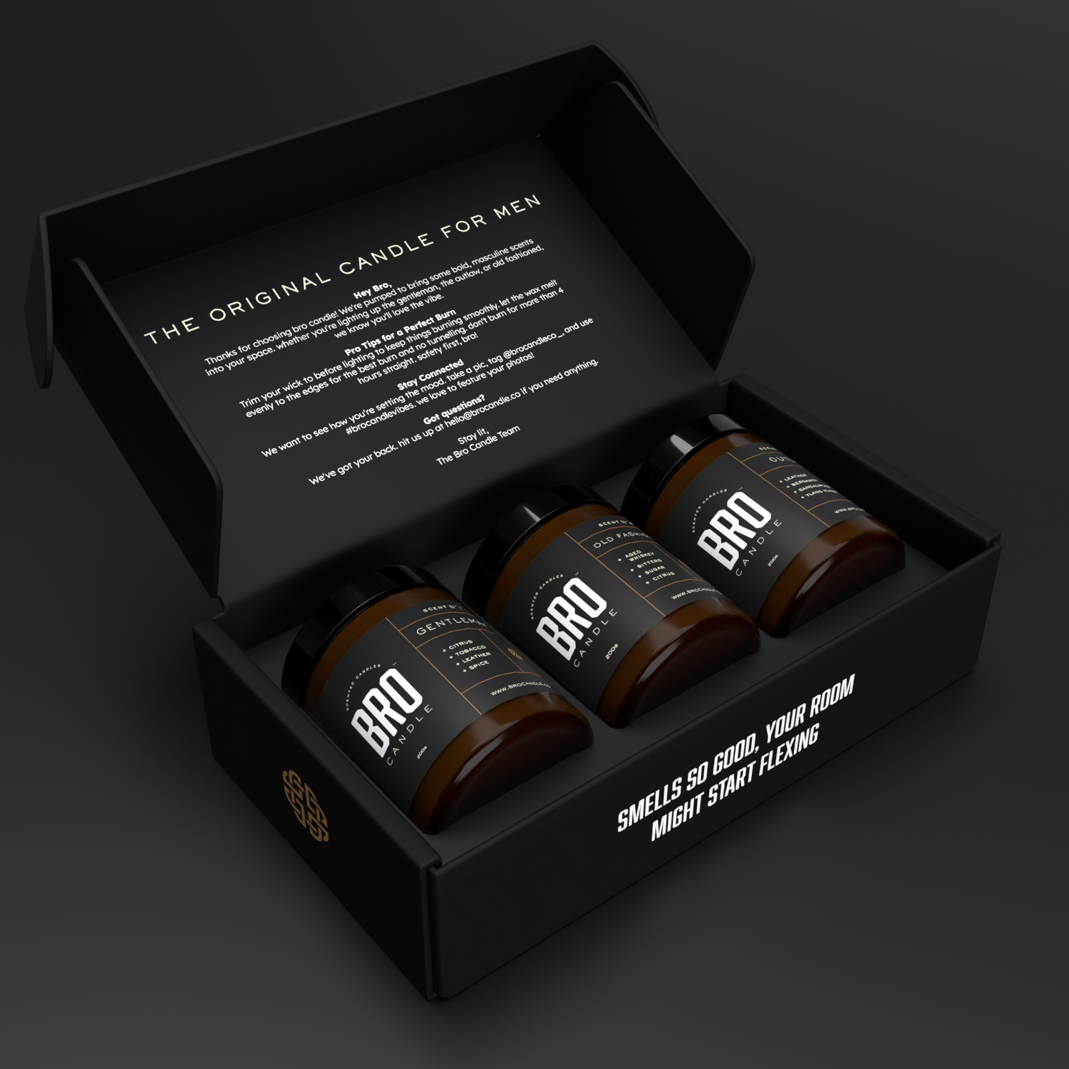 Bro Bundle + FREE Candle Lighter & Gift Box