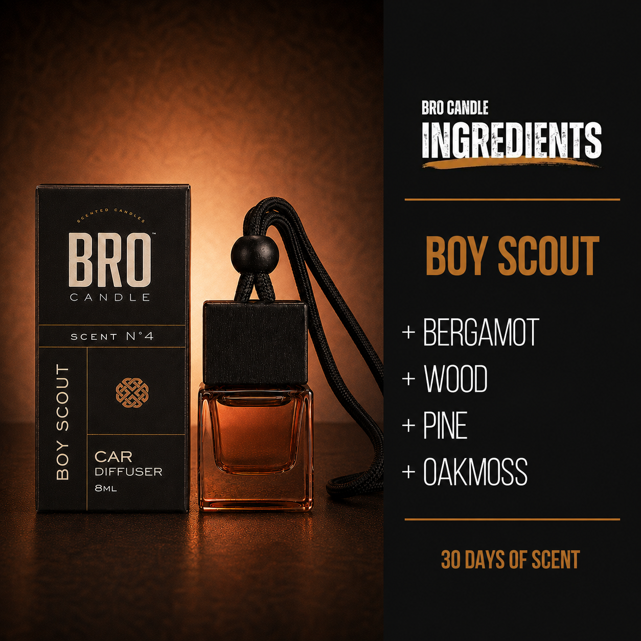 Boy Scout car diffuser ingredients