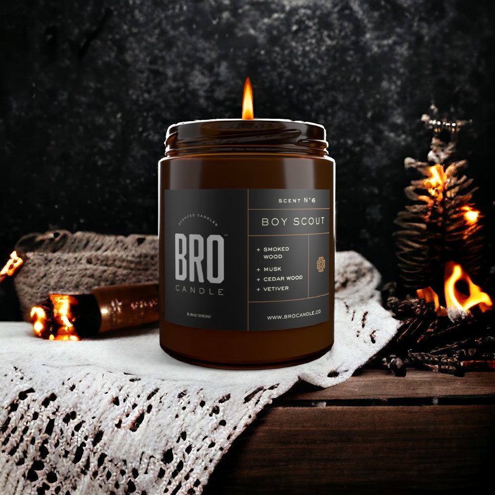 The Boy Scout Candle
