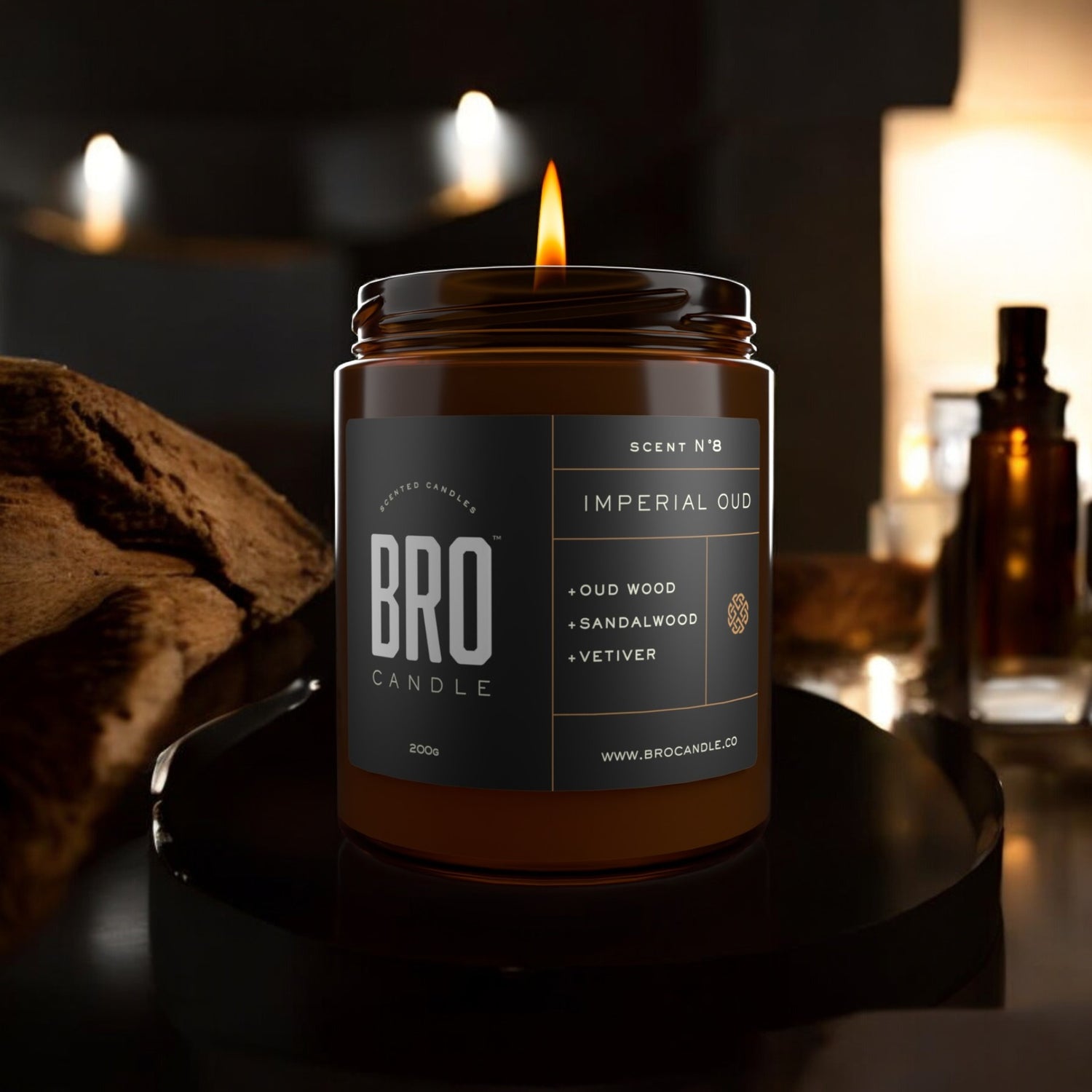 The Imperial Oud Candle