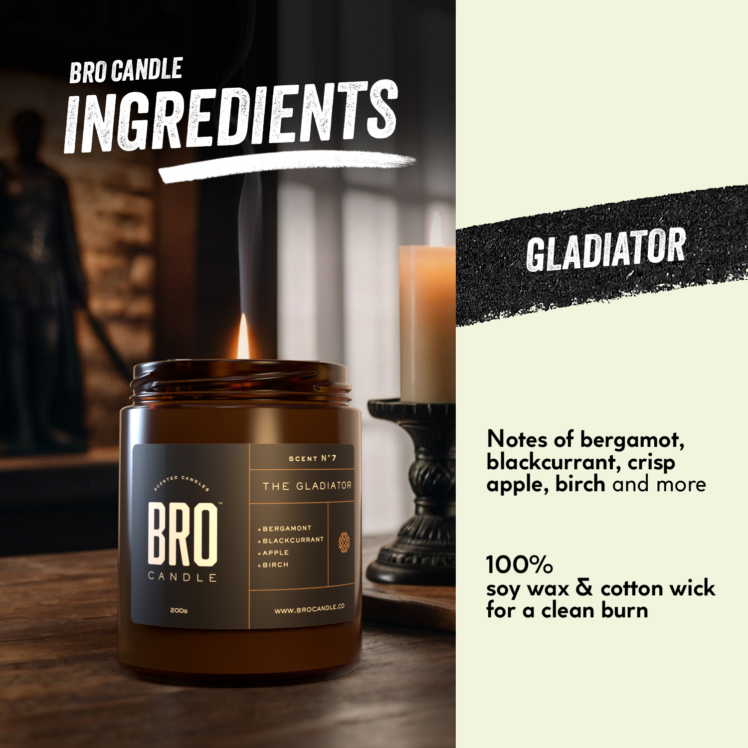 The Gladiator Candle