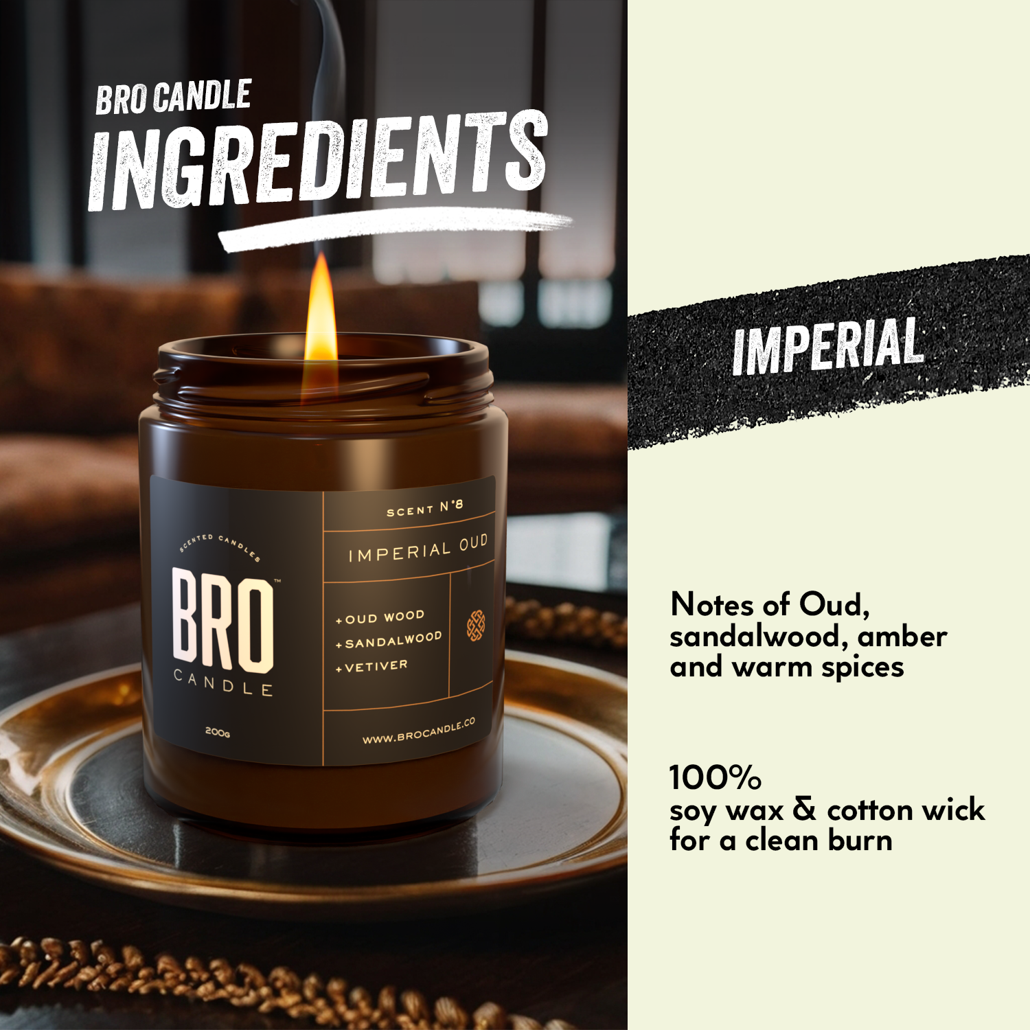 The Imperial Oud Wax Melts