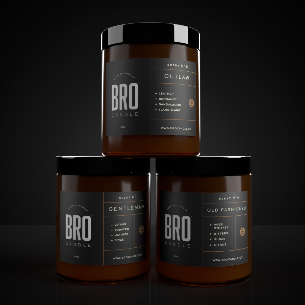 Bro Bundle + FREE Clipper Candle Lighter