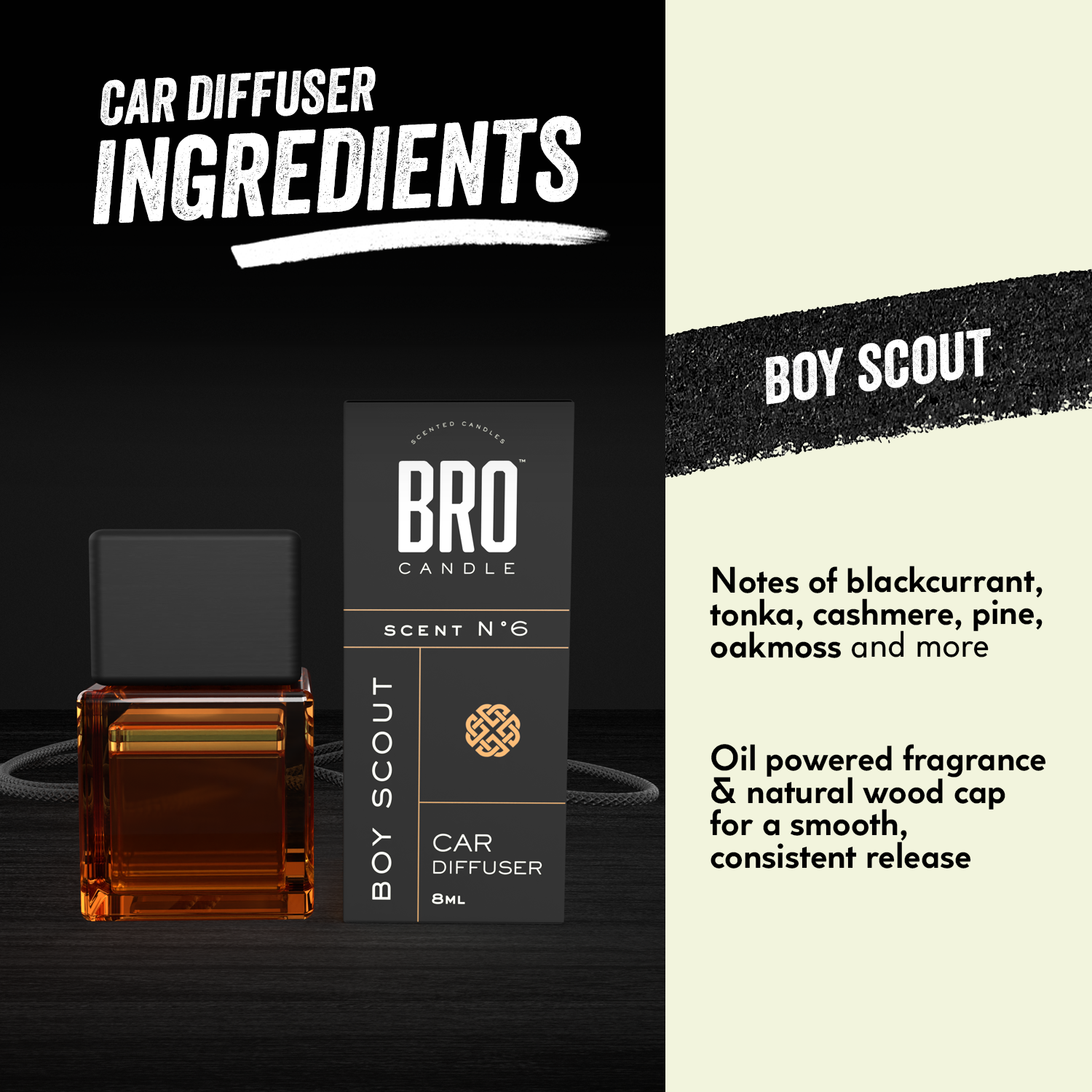 The Boy Scout Car Diffuser