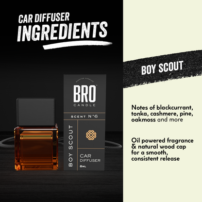 The Boy Scout Car Diffuser