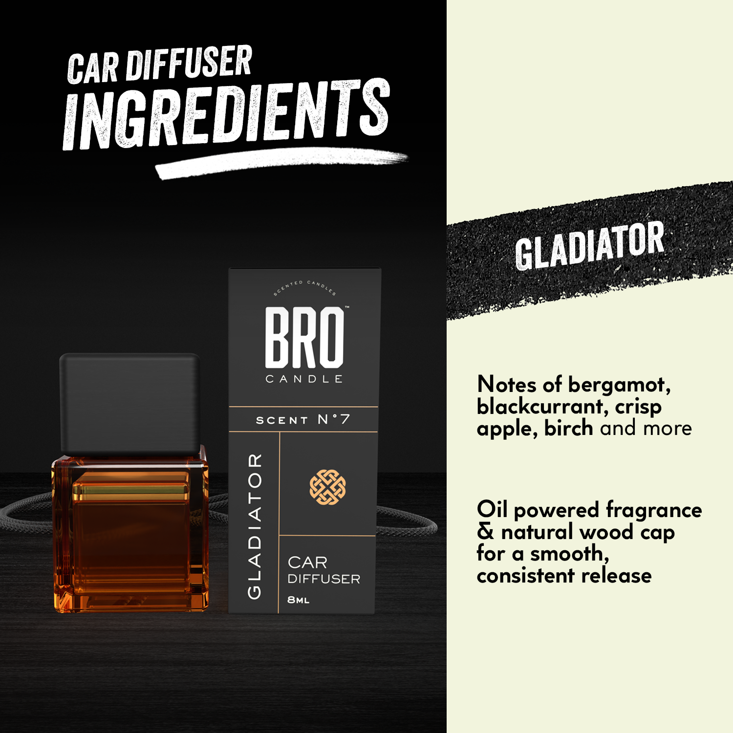 The Gladiator Car Diffuser