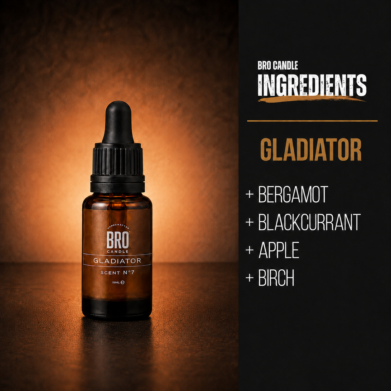 Gladiator diffuser oil ingredients