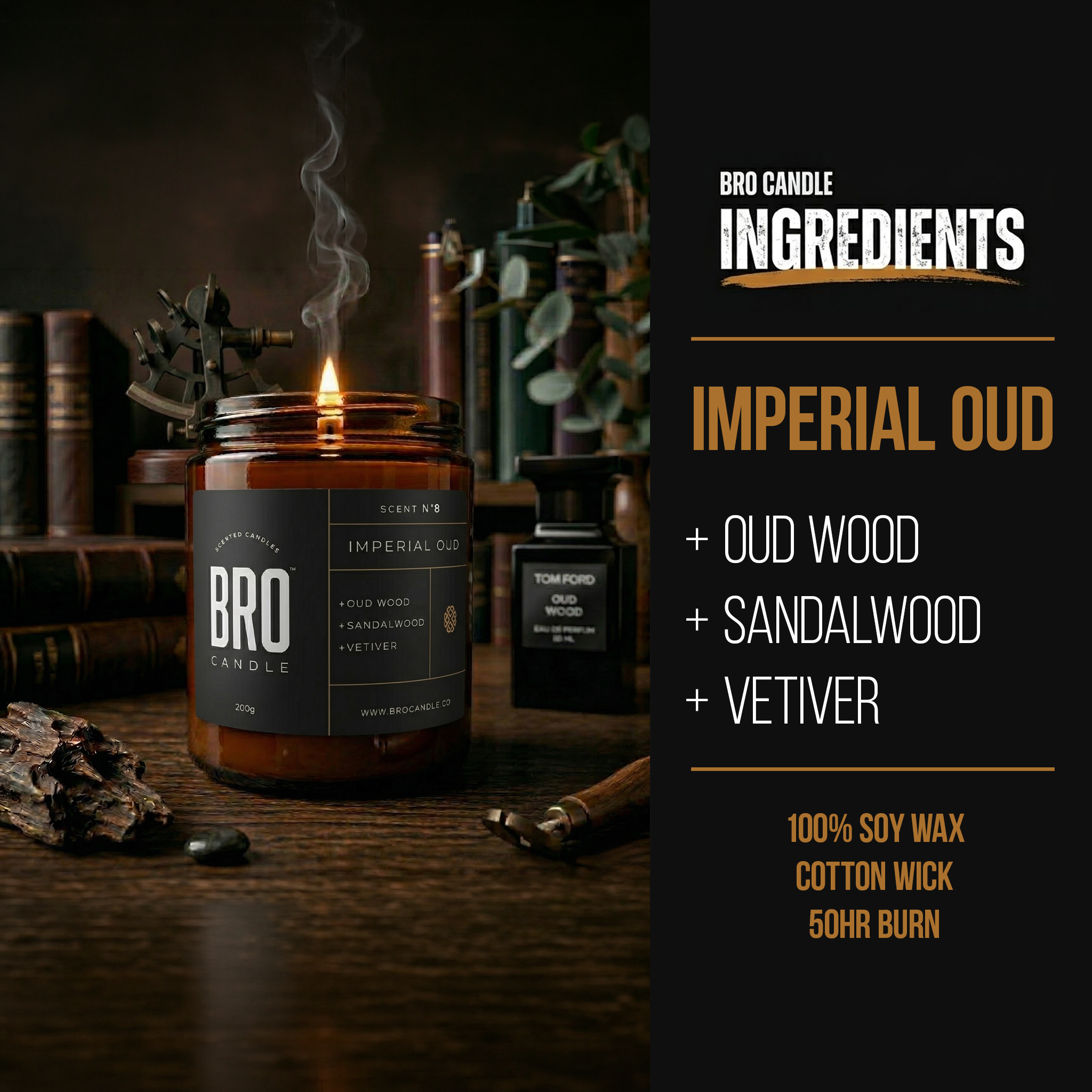 The Imperial Oud Candle