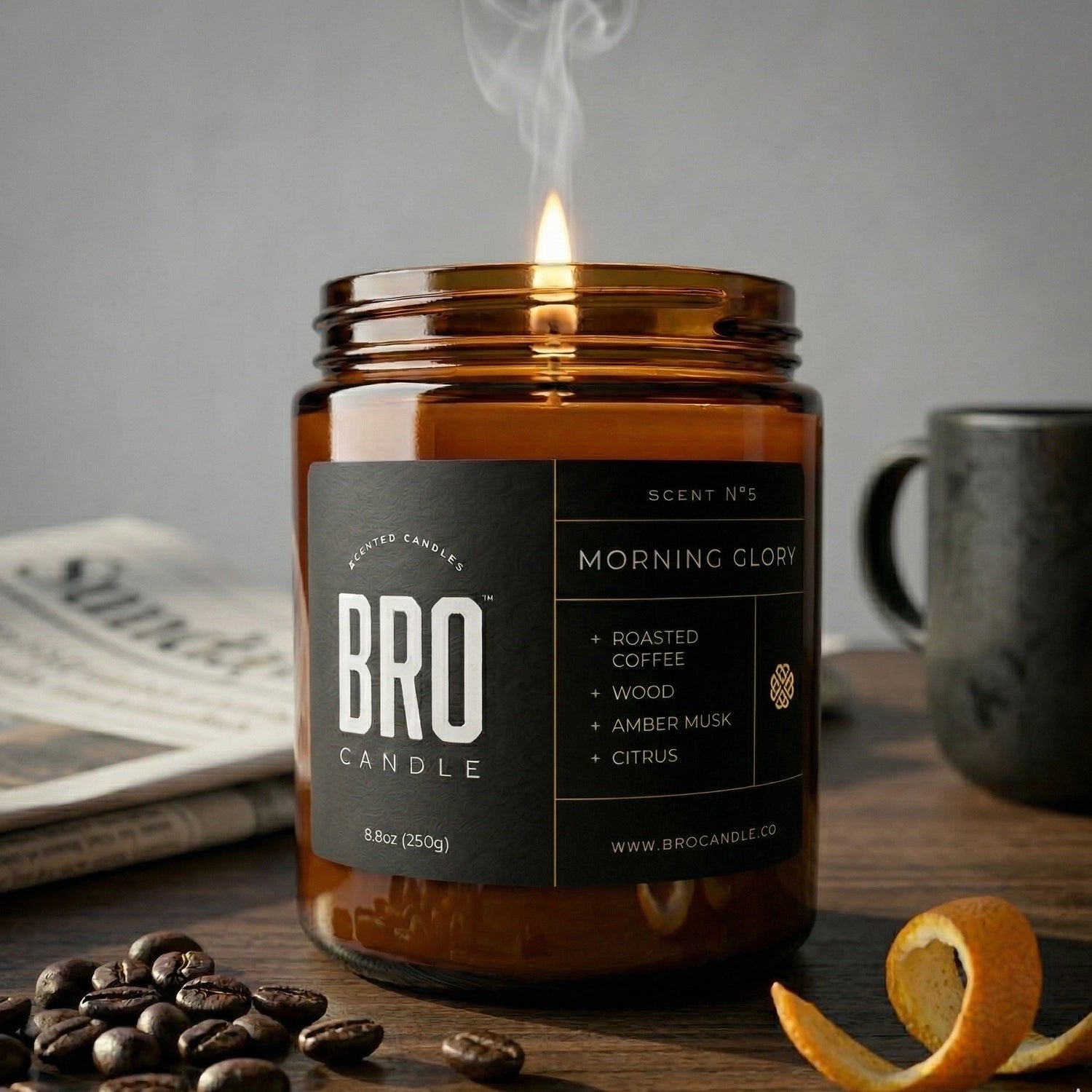 The Morning Glory Candle