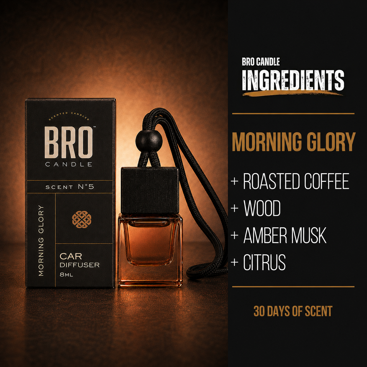 Morning Glory car diffuser ingredients